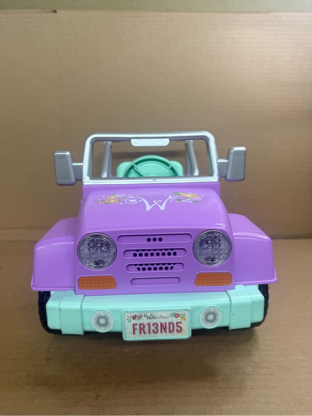 Great!! American Girl Willie Wishers Jeep